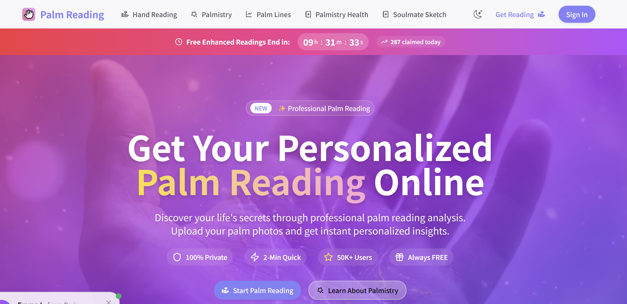 Palm Reading.app